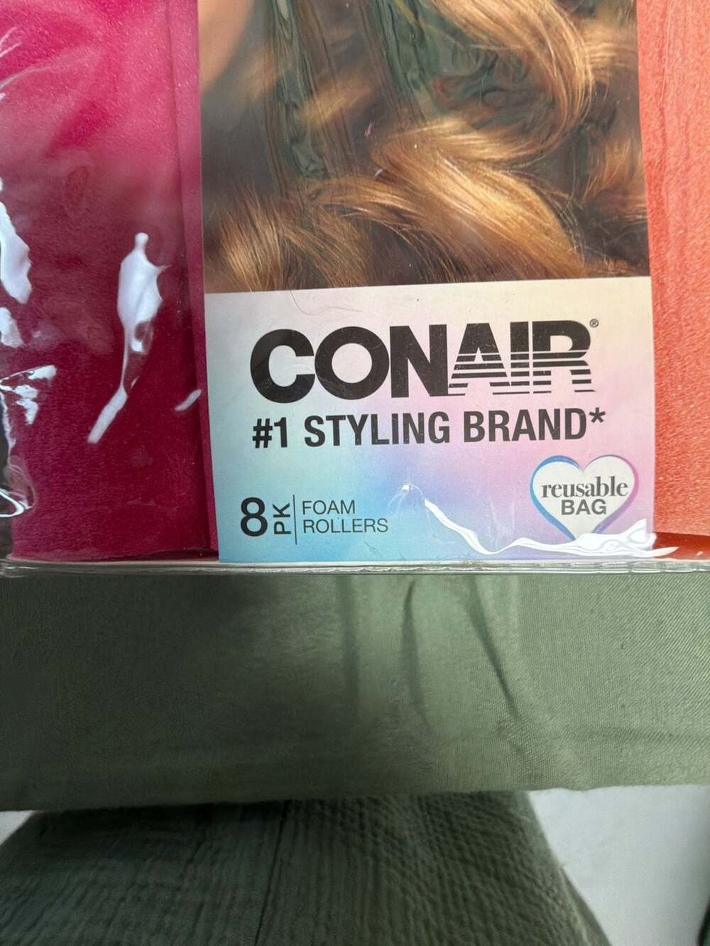 Conair Glam Curls Lift and Volume Foam Rollers 8 Pack - Picture 2 of 3